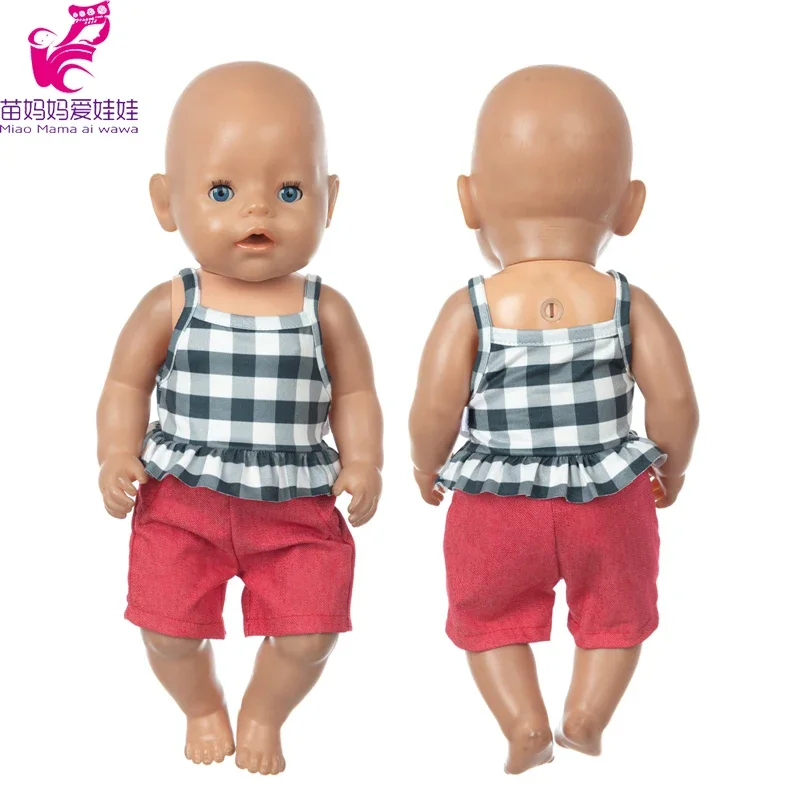 Baby Doll Boy Clothes 43 Cm Reborn Baby Doll Suit Children Girl Gifts Toys Wear