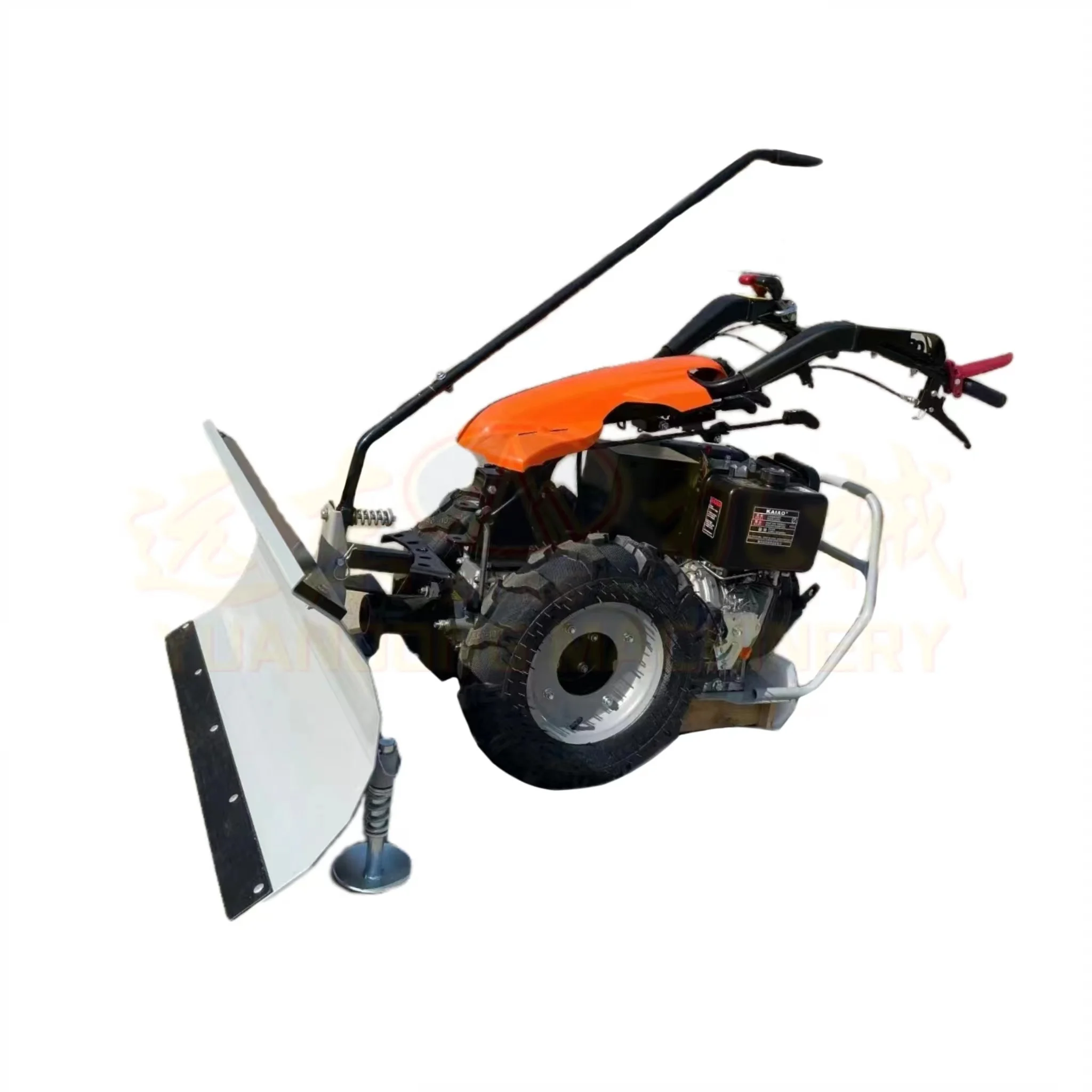 Electric Mini Skid Steer Loader Snowplow Equipment Snowblower Tractor Mounted Snowplow