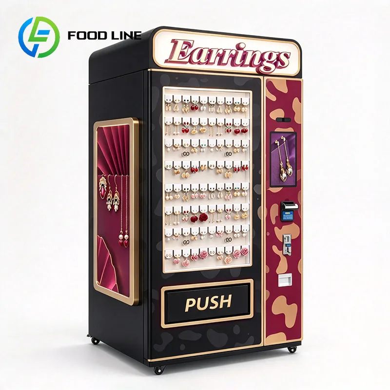 Jewelry Vending Machine Earrings Vending Machine Accessory Retail Hoop Earrings Ear Studs Smart Customized