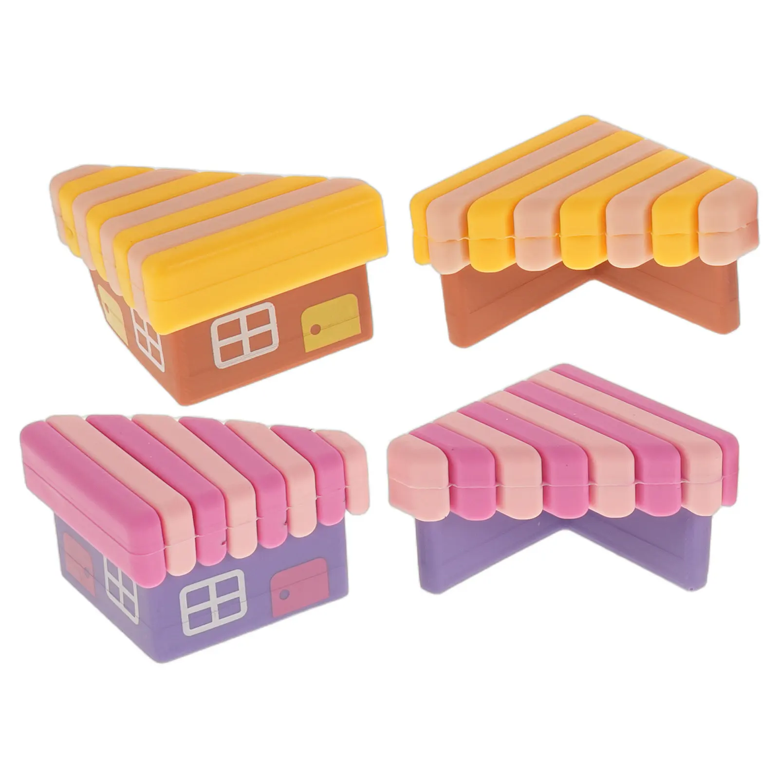 

4Pcs Baby PVC Table Corner Protectors Elastic Furniture Edge Guard for Child Safety Shock Absorbing Kids Collision Prevention