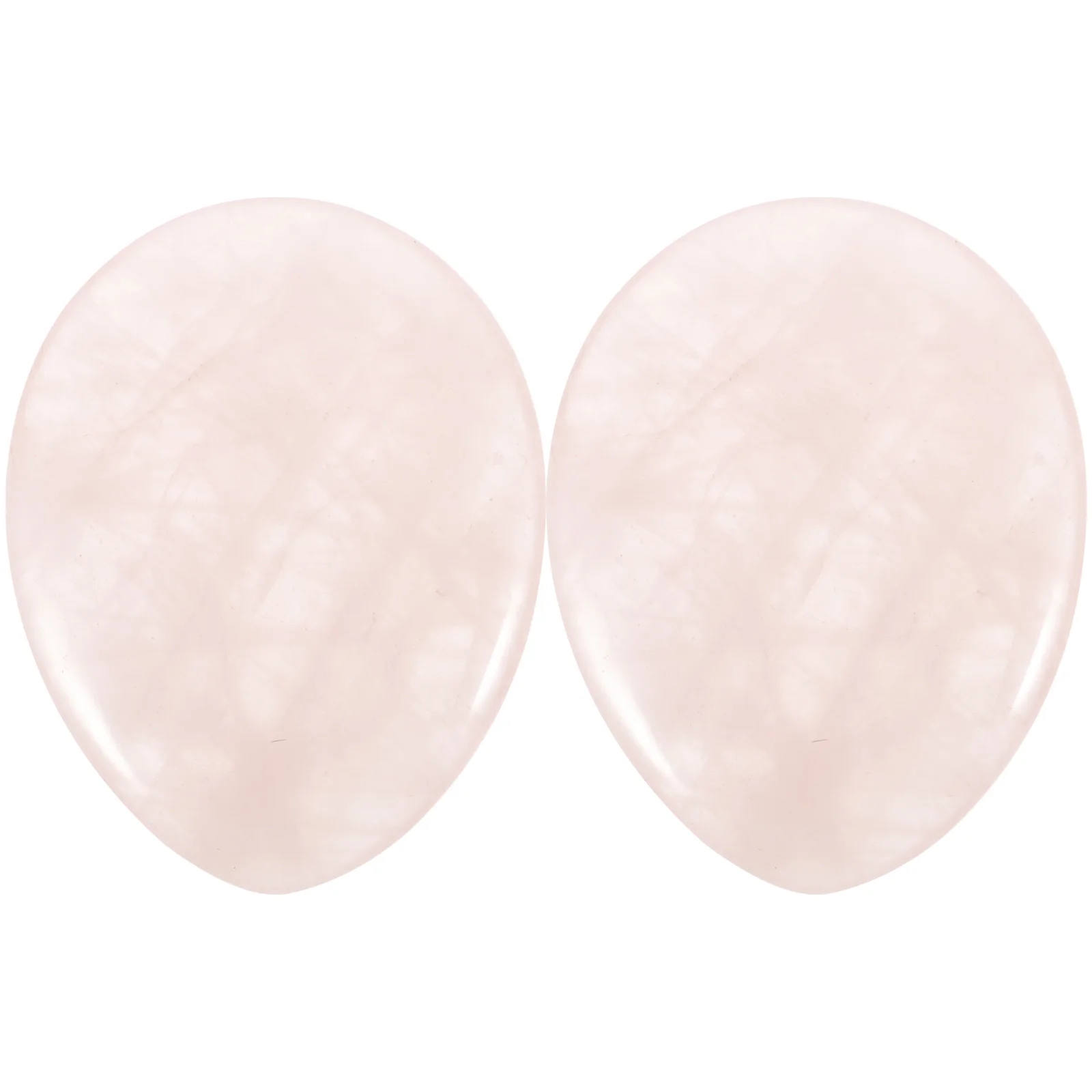 

2pcs Natural Thumb Stone Thumb Stone Blue Crystal Mini Plate for Face Body Massage Stress Relief Portable Health Care