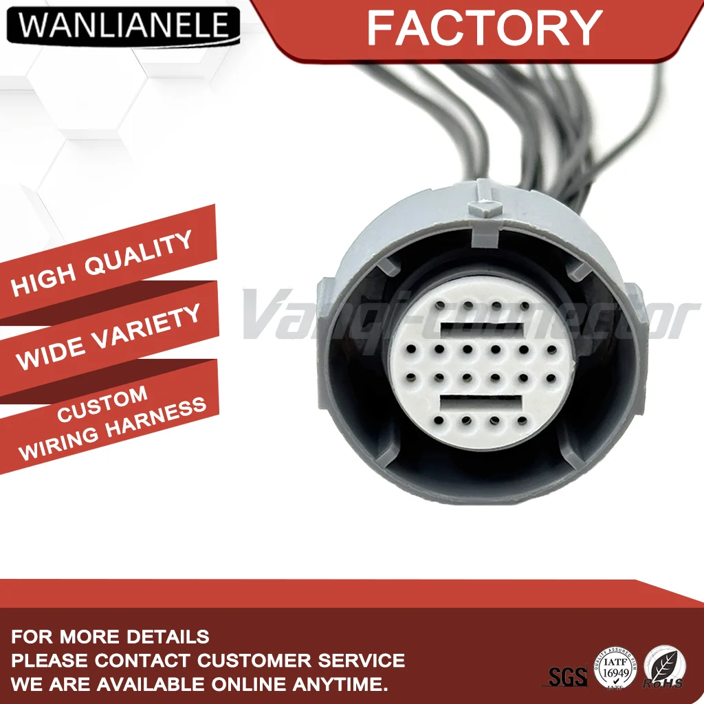 50set 13603422 14Pin Usable Sealed Female Connector Housing 1.0mm Terminal Auto Plug for Urea Pump