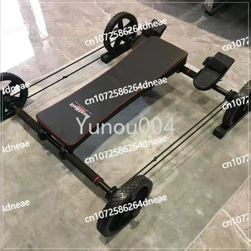 دراجة تمرين متعددة الوظائف، معدات رياضية لبطن الضفدع ذات الارتداد التلقائي، آلة فقدان الوزن، نظام اللياقة البدنية لإجمالي الجسم #5