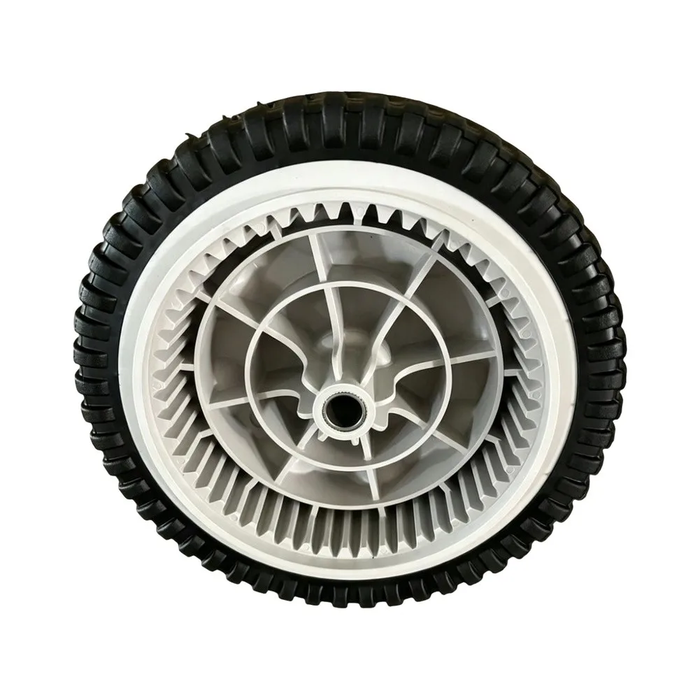 pneu-avant-pour-tondeuse-troy-bilt-tb200-roue-avant-pour-l'entretien-des-pelouses-roue-avant-noire-et-blanche-piece-de-rechange-construction-robuste