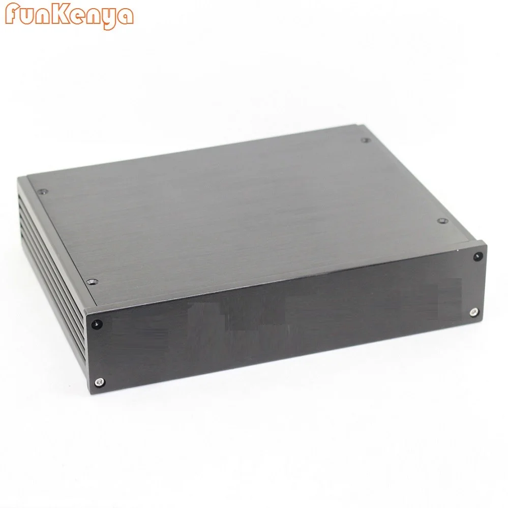 W280 H60 D211 Headphone Amp Case DIY Anodized Aluminum Power Amplifier Chassis DAC Decoding Enclosure Preamp Box Hi End Shell