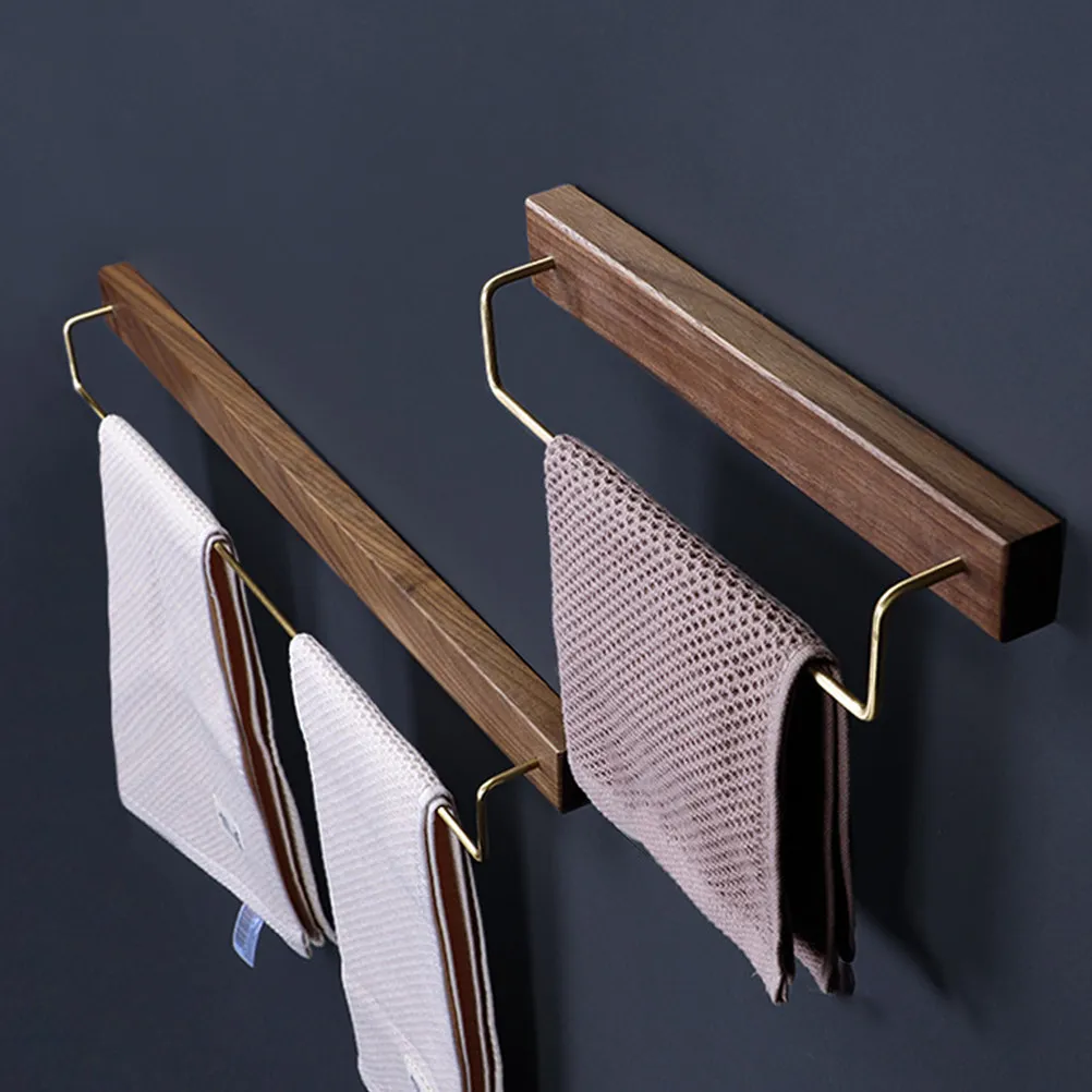 

Настенная вешалка для полотенец для ванной комнаты, сверхпрочная, из высококачественных материалов, органайзер для хранения на кухне и в ванной, для упорядоченного и чистого пространства