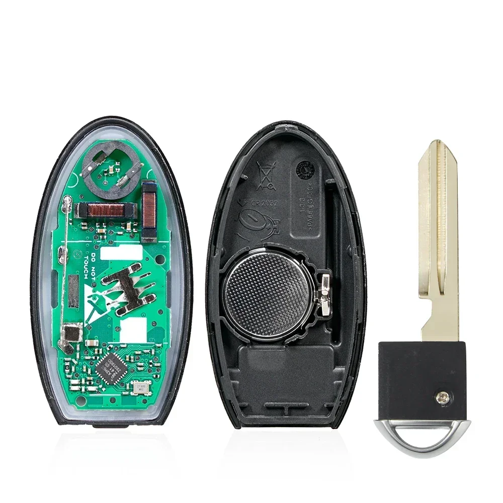 

KEYYOU для Nissan Kicks Rogue 2018-2021 Proximity KR5TXN3 433,92 МГц FSK 4A чип S180144503 удаленный смарт-ключ автомобиля 3/4 кнопки