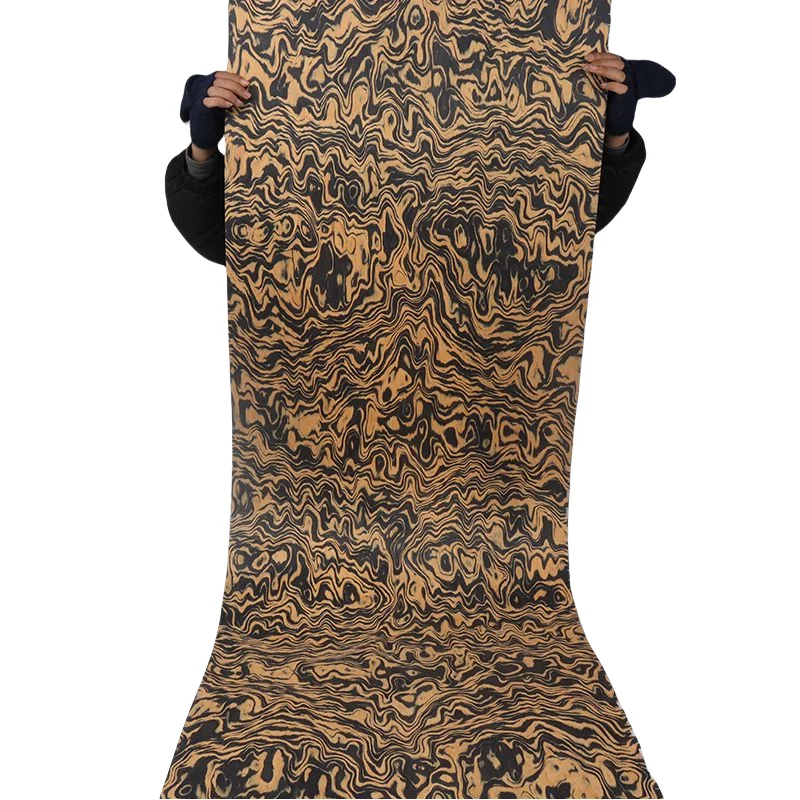 250cm Engineered Burl Wood Veneer Sheet,Apply for Furniture Door Speaker Wall Panels Tabletop Guitar Interior Home Decoration