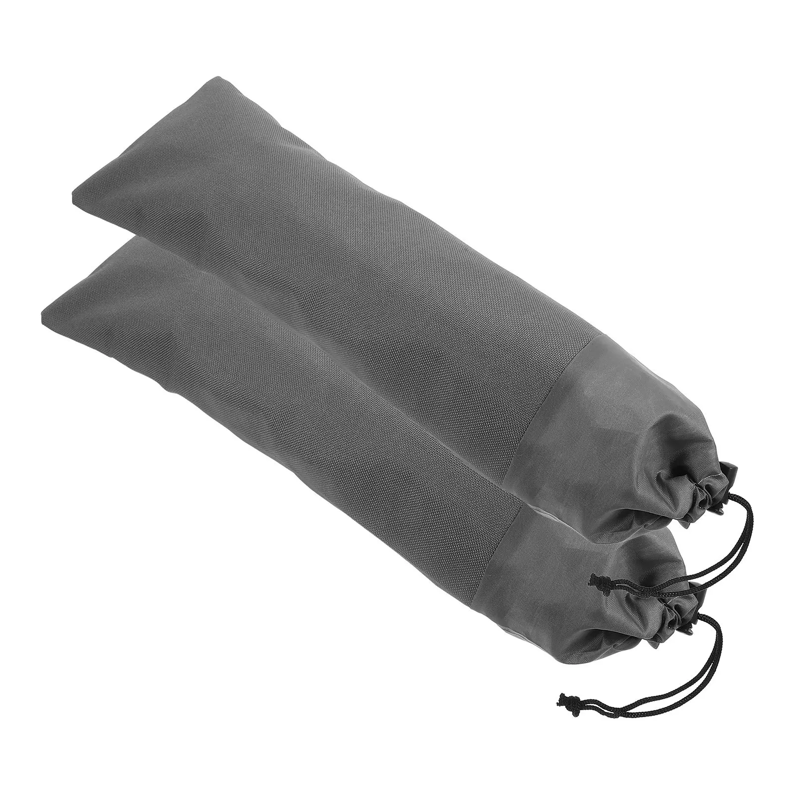 

2Pcs Tent Pegs Storage Bag Heavy Duty Oxford Camping Gear Organizer 40cm Stakes Wind Rope Mixed Colors Portable Foldable