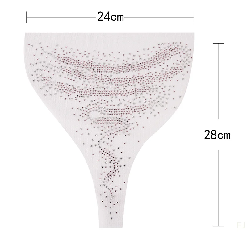 2025 Bling-Stein-Ausschnitt zum Aufbügeln, Transfer-Patch, Hotfix, Strass-Kristall-Transfer