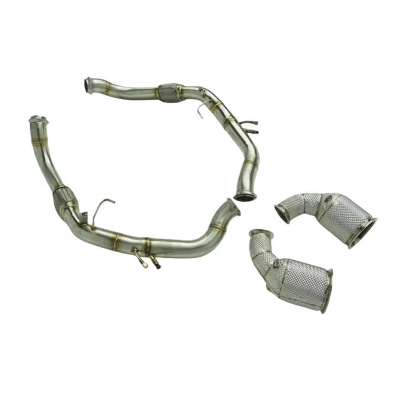 DEX Performance Exhaust System for Porsche Panamera Hybrid Full Exhaust Catback Valvetronic Exhaust Downpipe 304 Stainless Steel