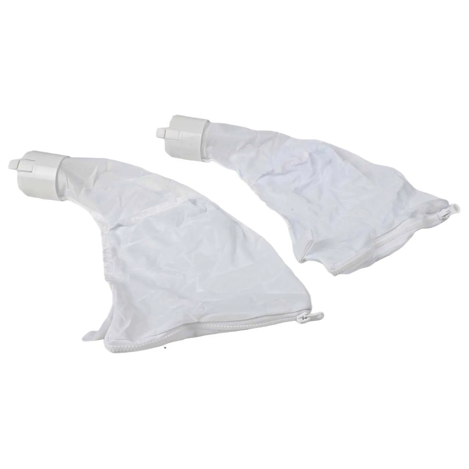 

Эффективная чистка бассейна Белый мешок для чистки бассейна Легкий доступ Фильтр-мешки на молнии, предназначенные для чистки бассейна Легкая застежка-молния