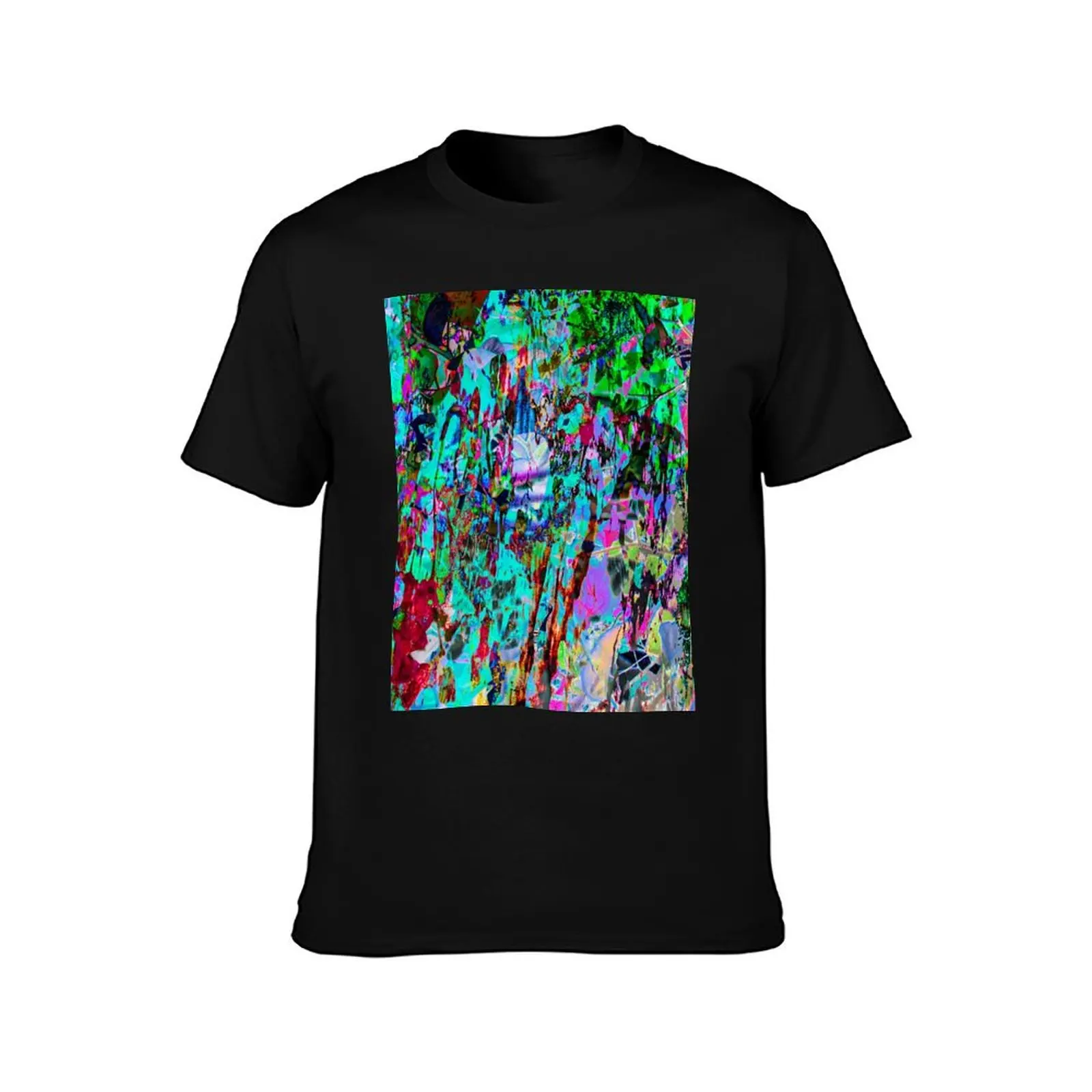 Splatter Paint T-Shirt Soft Durable Cotton T-Shirt
