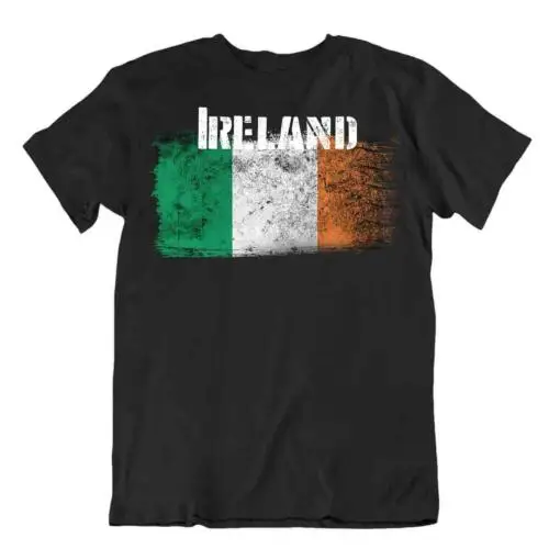 Ireland flag Tshirt T-shirt Tee top city map island irish stunning original gift