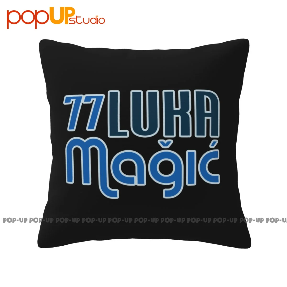 Winter Luka Magic Luka Doncic Dallas Texas Basketball Mavericks Slovenia Pillowcase Throw Pillow Cover Anti-Mite