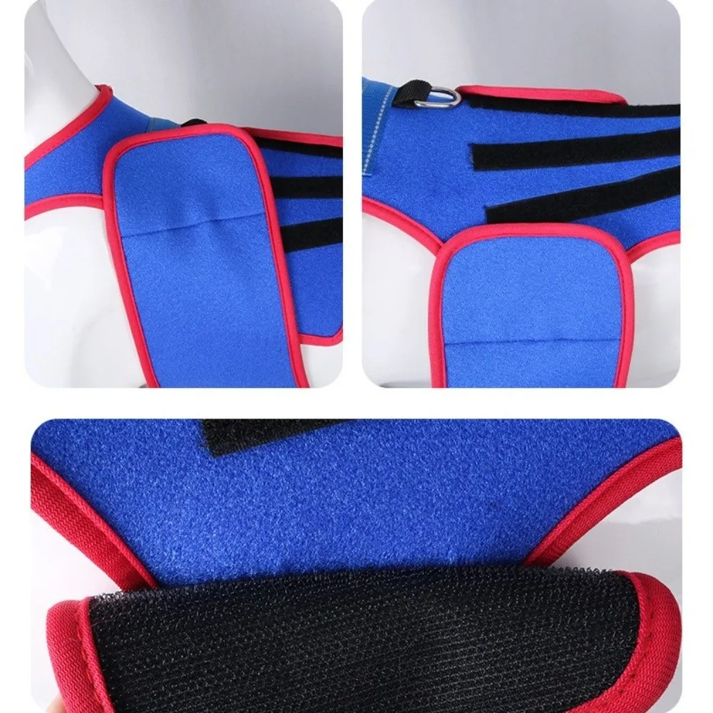 

Adjustable Dog Back Brace Breathable Comfortable Pet Support Harness Back Protector Thickened Dog Spinal Support Suit