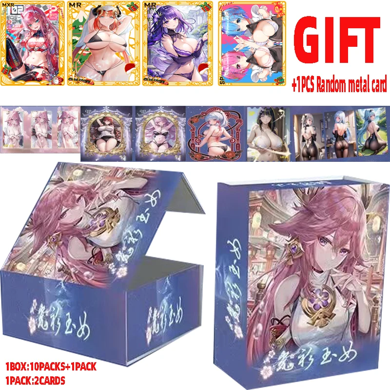 

2023 New Goddess Story Collection Cards Prmo Packs Girl Party Booster Box Rare Collection Card Children's Toy Gift