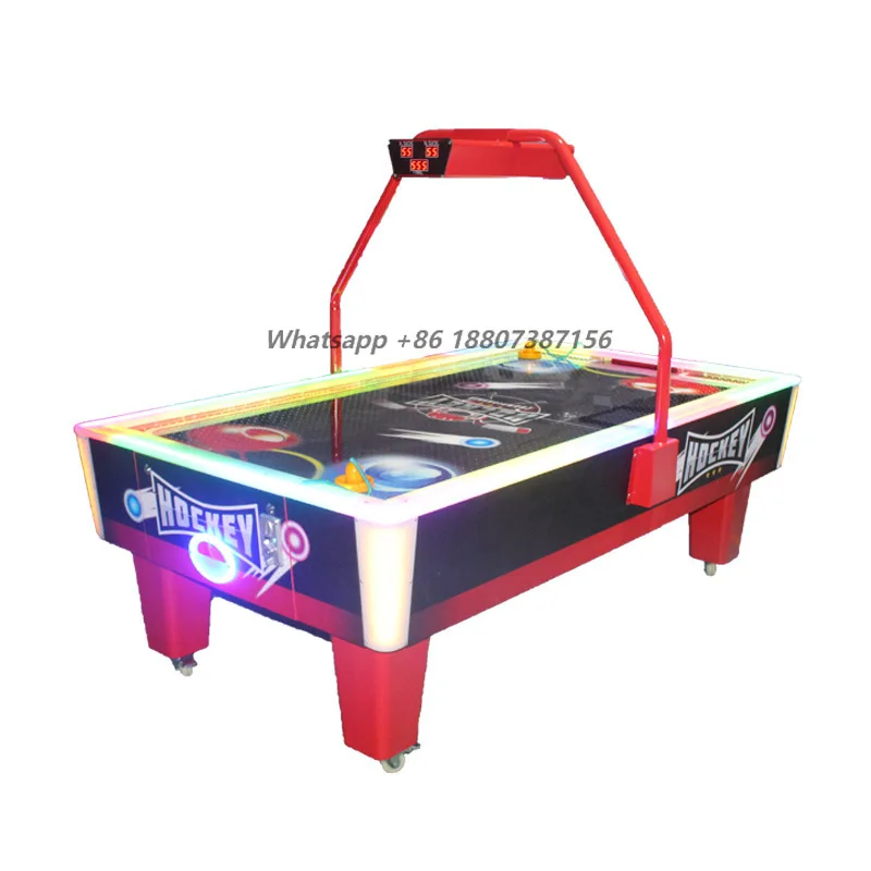 Super Bubble Hockey Table for Children and Adults Indoor Coin-Operated Sports Game with Lottery Function