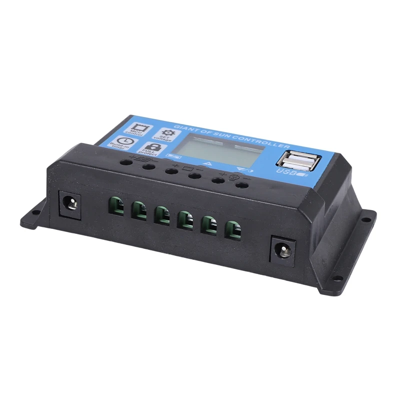 Caricabatteria per pannello solare 30W 12V + Controller 40A per camper Car Boat Home Camping