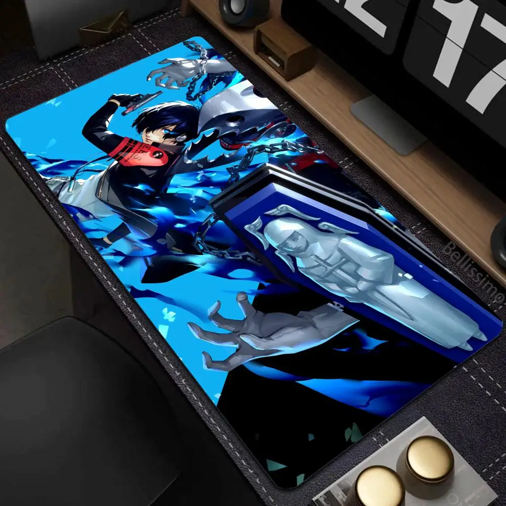 Persona 3-Large Rubber Mouse Pad, Game Mats, E-Sports, 2-Dimensional, Mat Tabela, Personalização