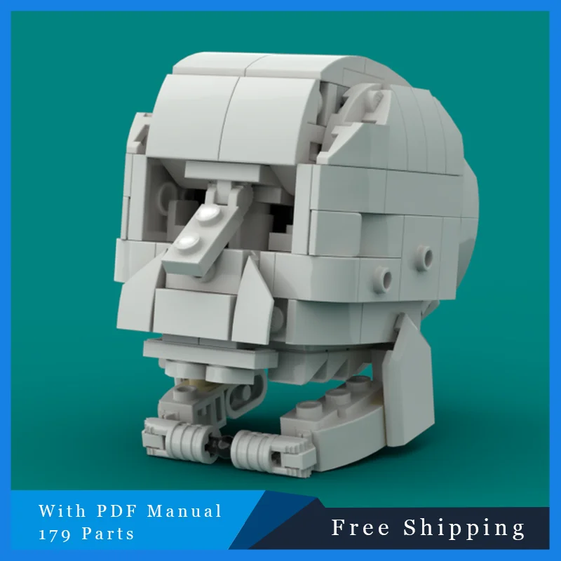 

179 Parts MOC Skull Dragon Skull-Fossilized Creature Replica Challenging Bone Structure Birthday Christmas Building Blocks Gift