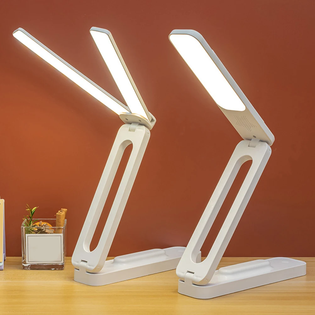 

Portable Eye Protection Lamp Small Reading Light Study Bedside Lamps USB Lights Plastic