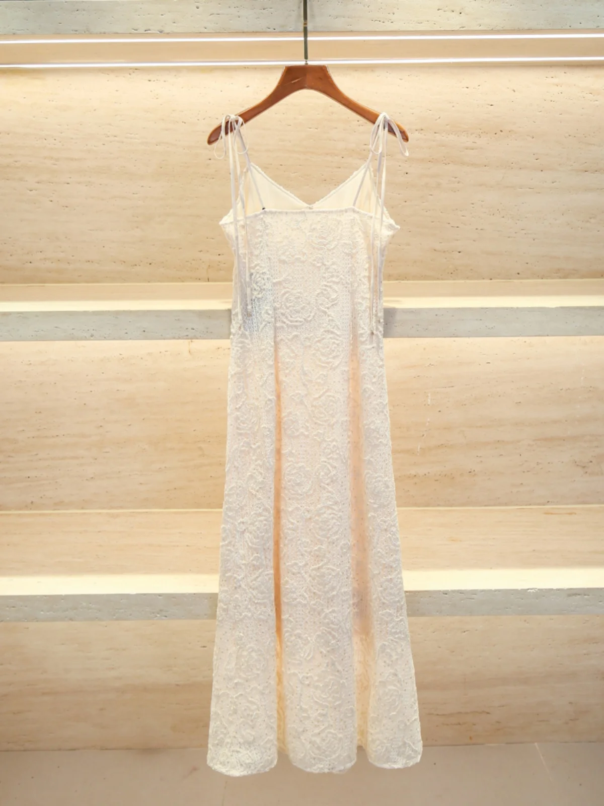 High-End Summer Floral Embroidery Long Dr Women's Strapl Gown Ele Chic Sle Commute Friendly High Waist Design