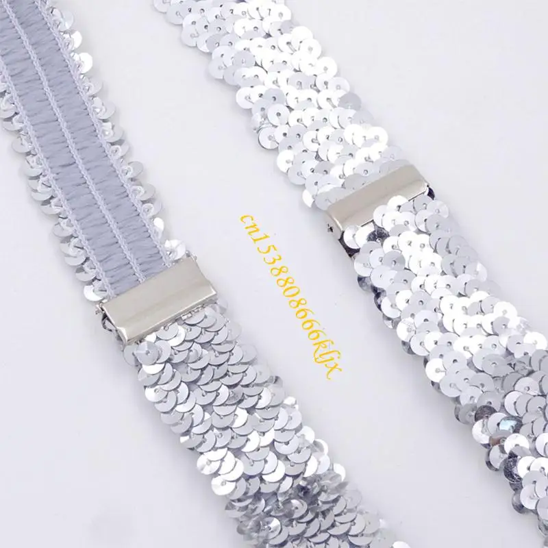 Gants disco professionnels scintillants accessoires en colonne