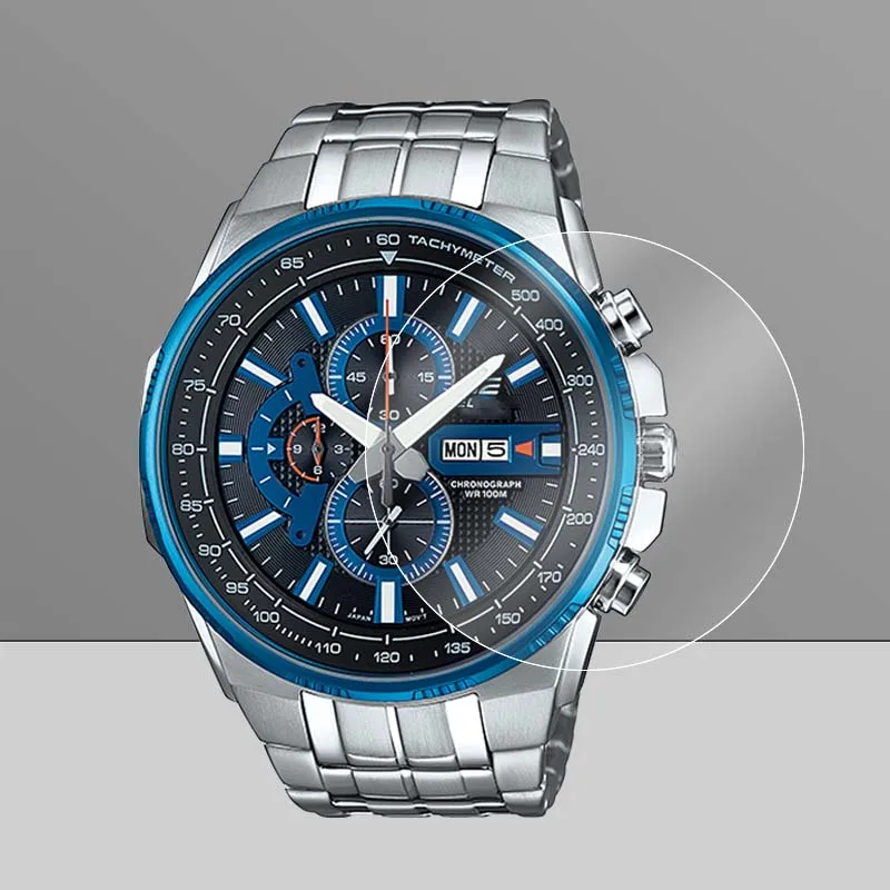 Ultra Slim Screen Protector For Caxio Edifice Watch EFR-549 Anti Scratch Soft Repairable Hydrogel Film -Not Tempered Glass view 2