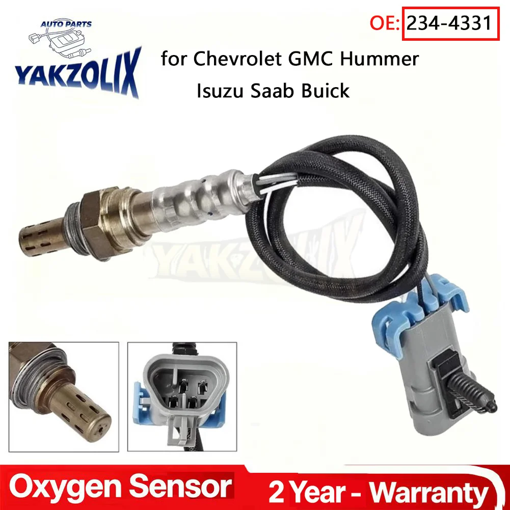 234-4331 Oxygen Sensor Upstream for Chevrolet Colorado GMC Canyon Envoy Hummer H3 Isuzu Ascender Buick Rainier 2006-2012