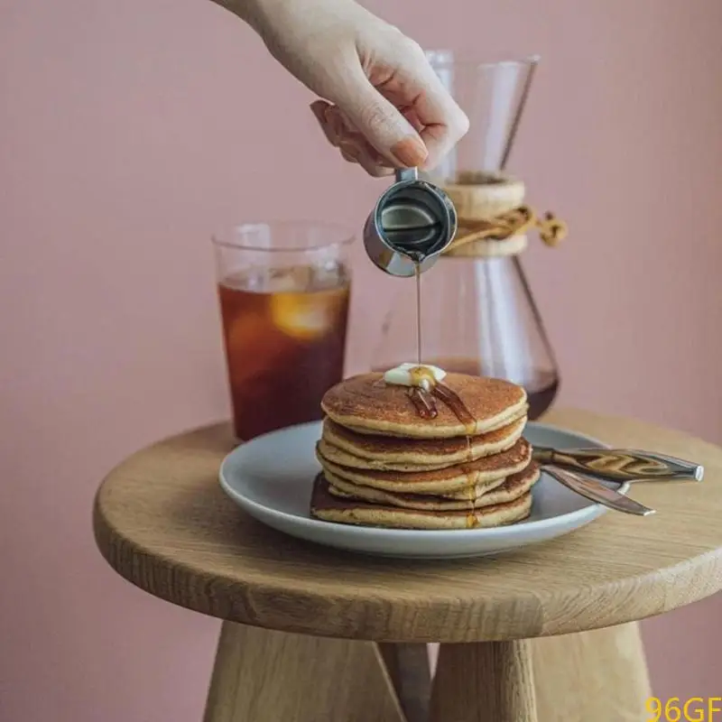 96GF 4PCS Convenient Coffee Pots Milk Frothing Cup Stainless Steel Milk Frothing Jug