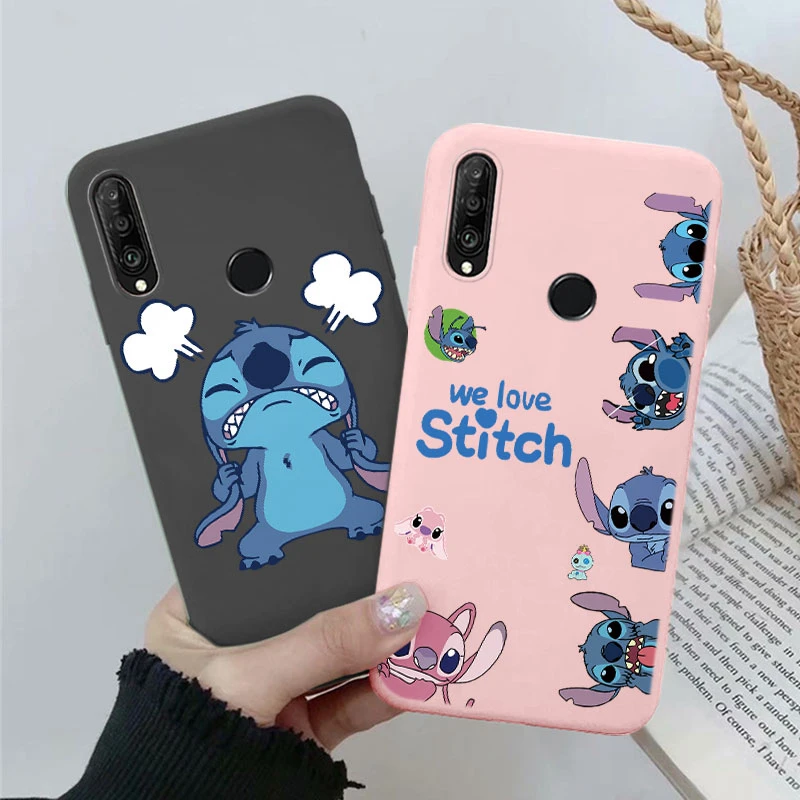 Stitch Abomination Phone For Honor 9X With Hole Y9 Prime 2019 P Smart Z Anime Cover For Huawei Y9 Prime Cartoon Shockproof Shell