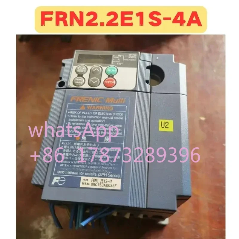 

Преобразователь частоты б/у FRN2.2E1S-4A FRN2.2E1S 4A Нормальная функция протестировано ОК