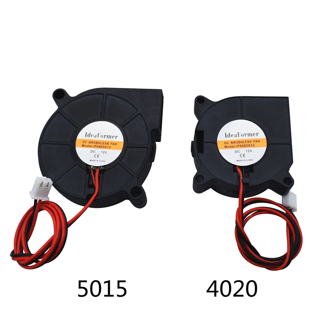 5015/4010/4020 12V&24V Cooling Turbo Fan Brushless 3D Printer Parts 2Pin For Extruder DC Cooler Blower Plastic Fans envio gratis