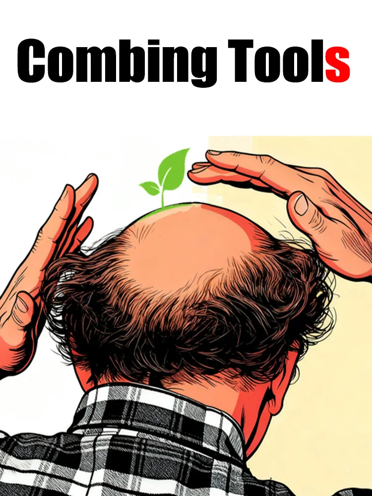 

2025 hot Liquid comb head hair root massage comb hair growth essence oil nourishing liquid guide anti-hair loss