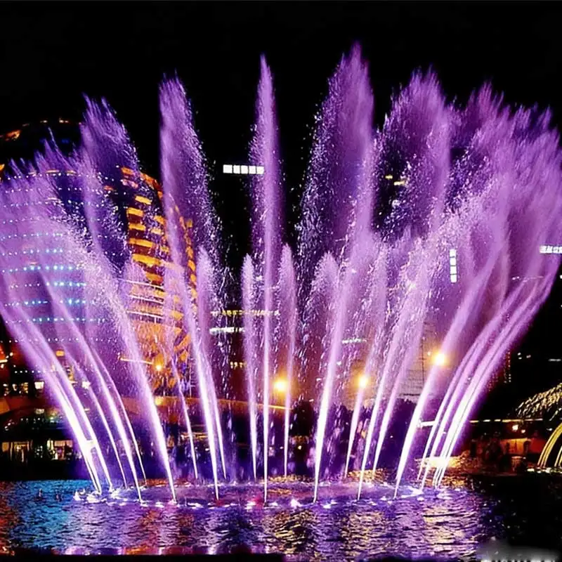 High Quality Factory Directly Stainless Steel 304 Pond Fountain Music Dancing Water Fountain