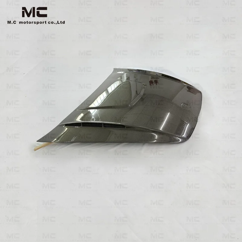 H Style Real Carbon Fiber Fiber Body Kit Engine Hood Bonnet Engine Cover for Cayenne 958.1 2012-2018