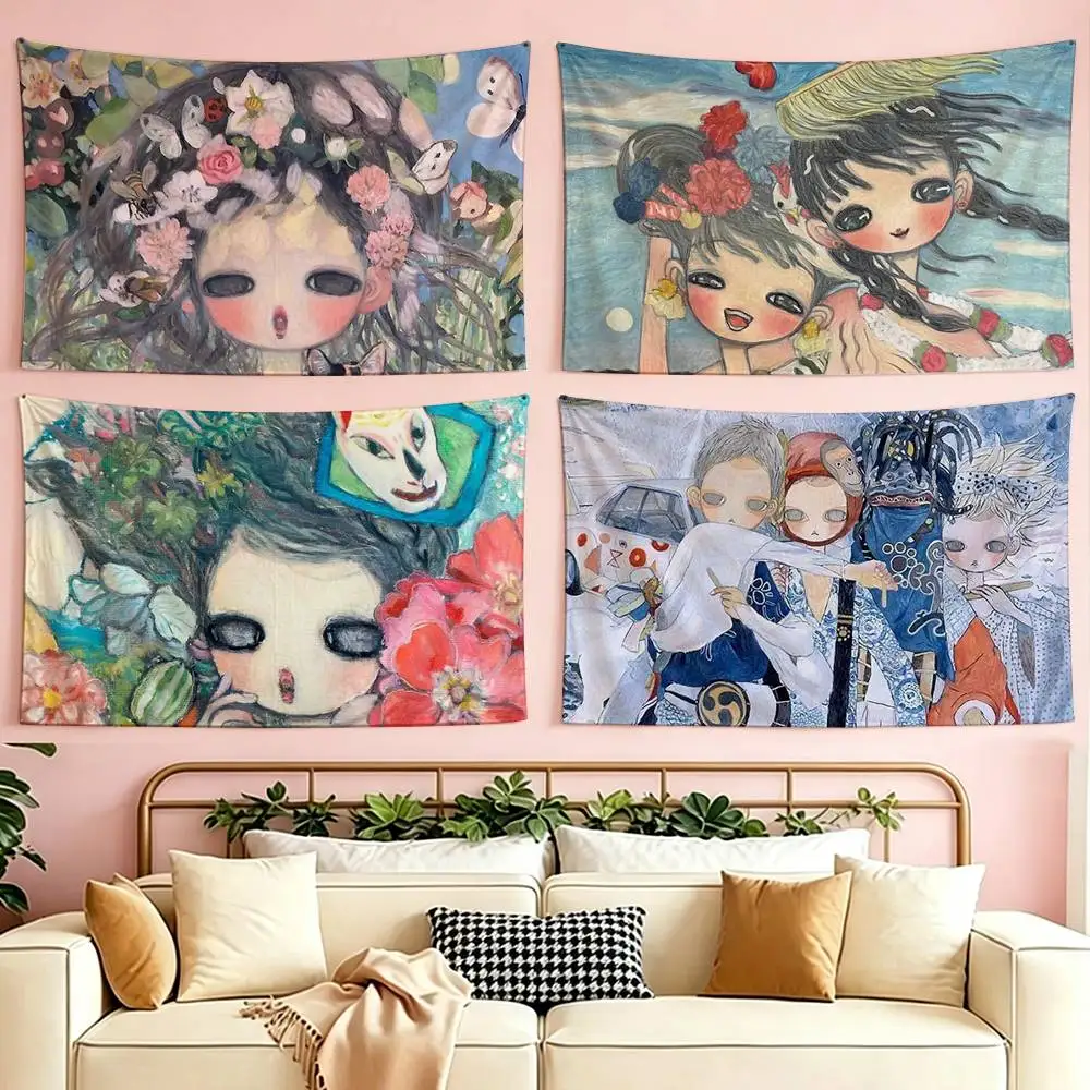 

A-Aya T-Takano Art flag Suitable For Party Club Outdoor Interior Wall Decoration Banner Fans Gift