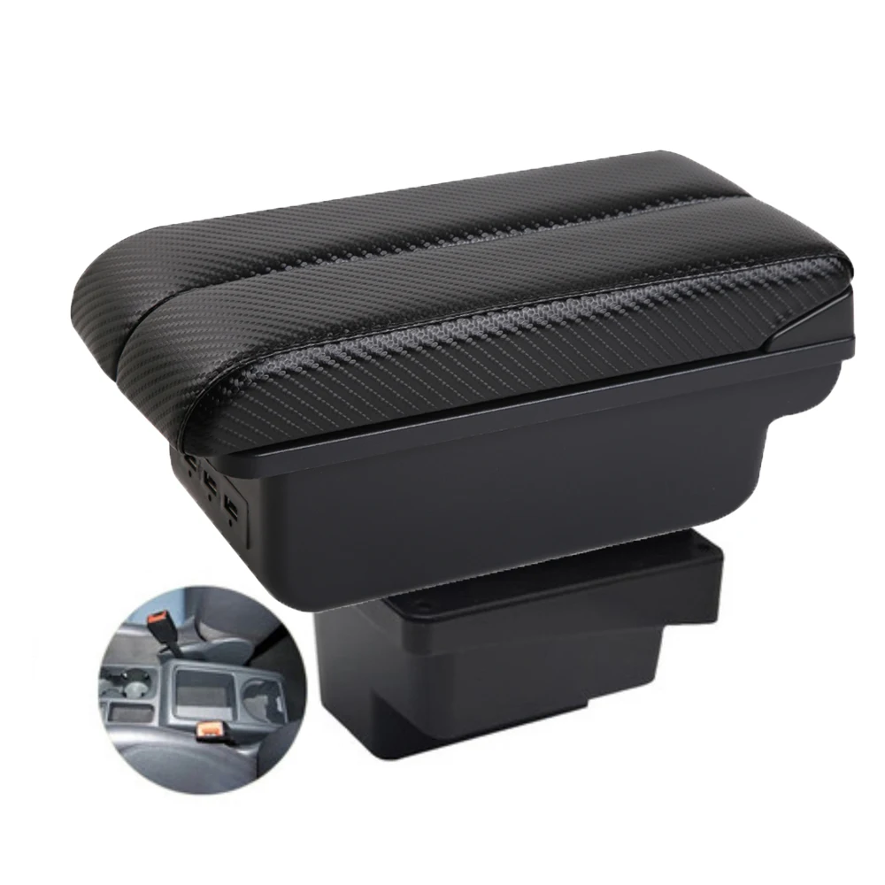 Car Tiguan Armrest box central console storage case driver elbow support rest arm view 4