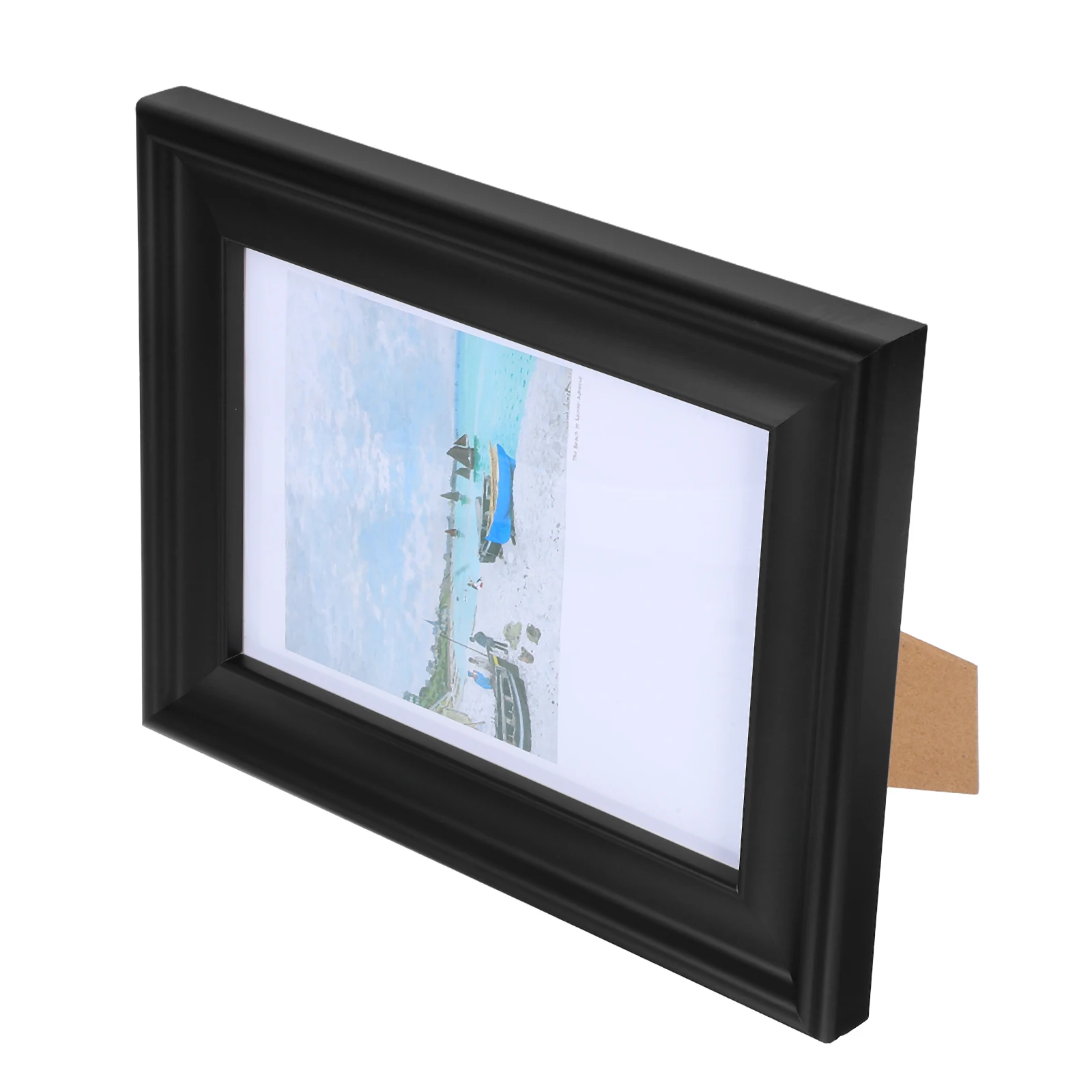 

Solid Wood Photo Frame Rustic Table Picture Frames Wooden Display Stand Horizontal Vertical Acrylic Glass Protection Easy