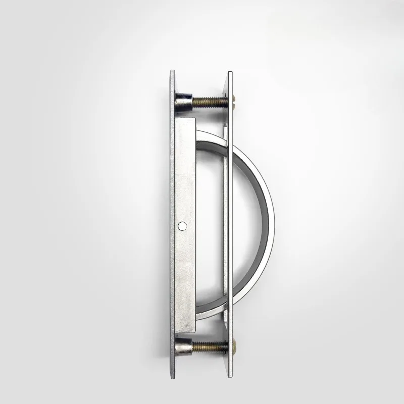 1 PCS Tatami Hidden Handles Zinc Alloy Door Embedded Pull Cover Floor Cabinet Handle Dark Recessed Knobs Furniture Hardware
