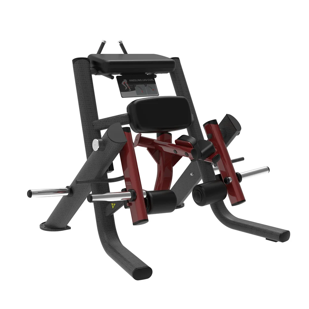 TZ-8311 Commercial Strength Training Gym Fitness Plate Loaded Iso Lateral Kneeling Leg Curl Machine for Leg Exercise