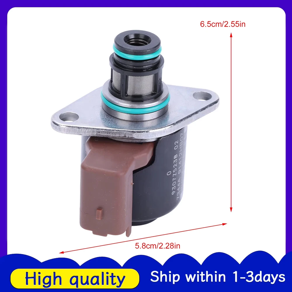 Fuel Pressure Regulator Metering Control Valve SCV Valve Compatible for Renault Clio Scenic MK2 MK3 1.5 DCI Replaces 9307Z523B