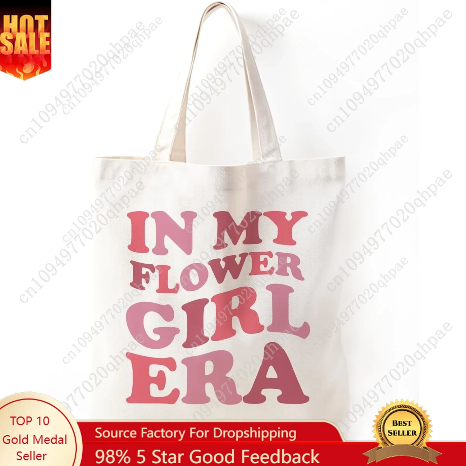 

Flower Girl Proposal, Flower Girl Gifts Bag From Bride, Canvas Tote Bag Aesthetic for Women, Bridesmaid Gift