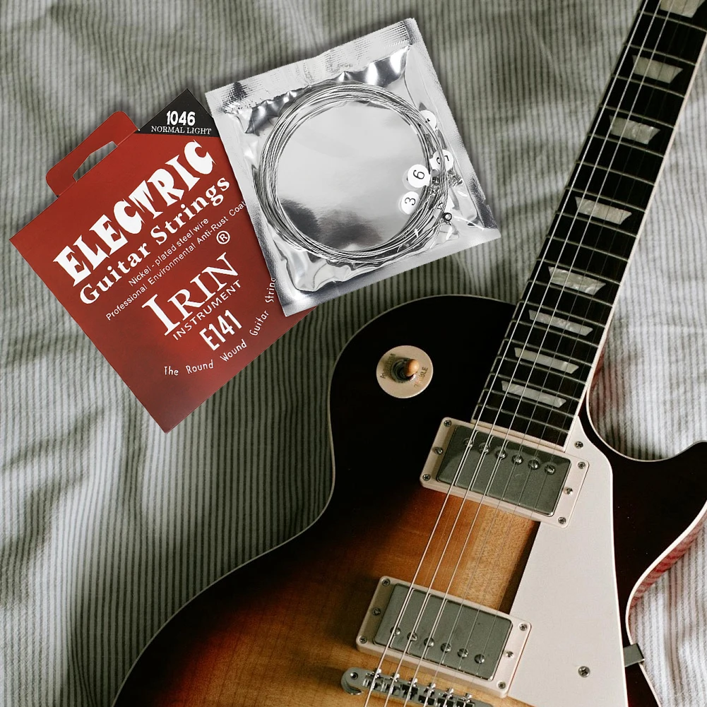 Electric Guitar Strings Nickel Alloy Guitar Strings for Electric Guitar Accessories Practice Use