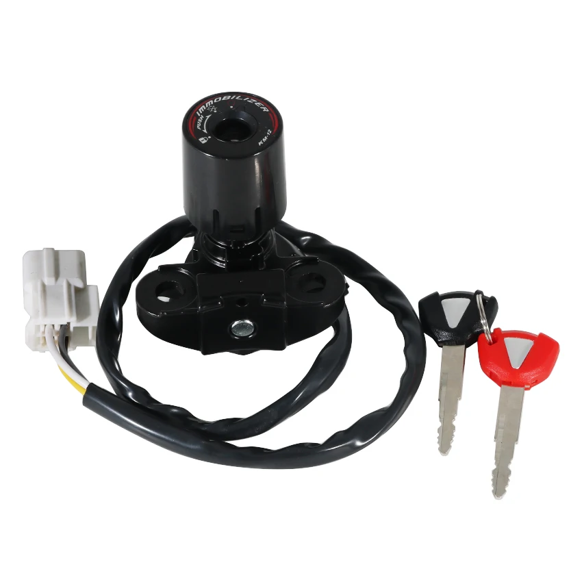 KEI Ignition Switch Door Lock Key Set For Kawasaki ZX1000 Ninja 1000