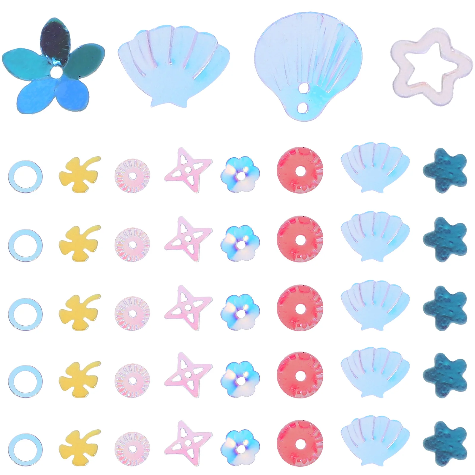 

Colorful Epoxy Stuffer DIY Materials Epoxy Stuffer Jewelry Accessories Storage Containers Craft Fillings