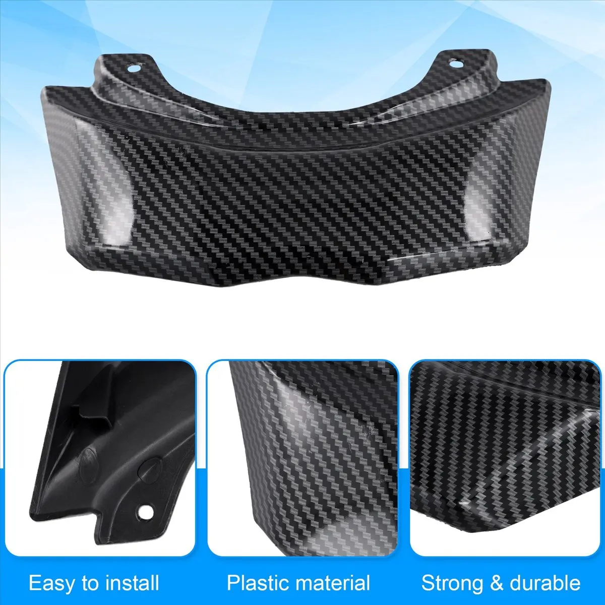 #40T Automotive Parts & Accessories,Motorcycle Accessories Seat Unit Cover Fairing Parts Kits for Yamaha (Carbon Fiber Pattern) view 4