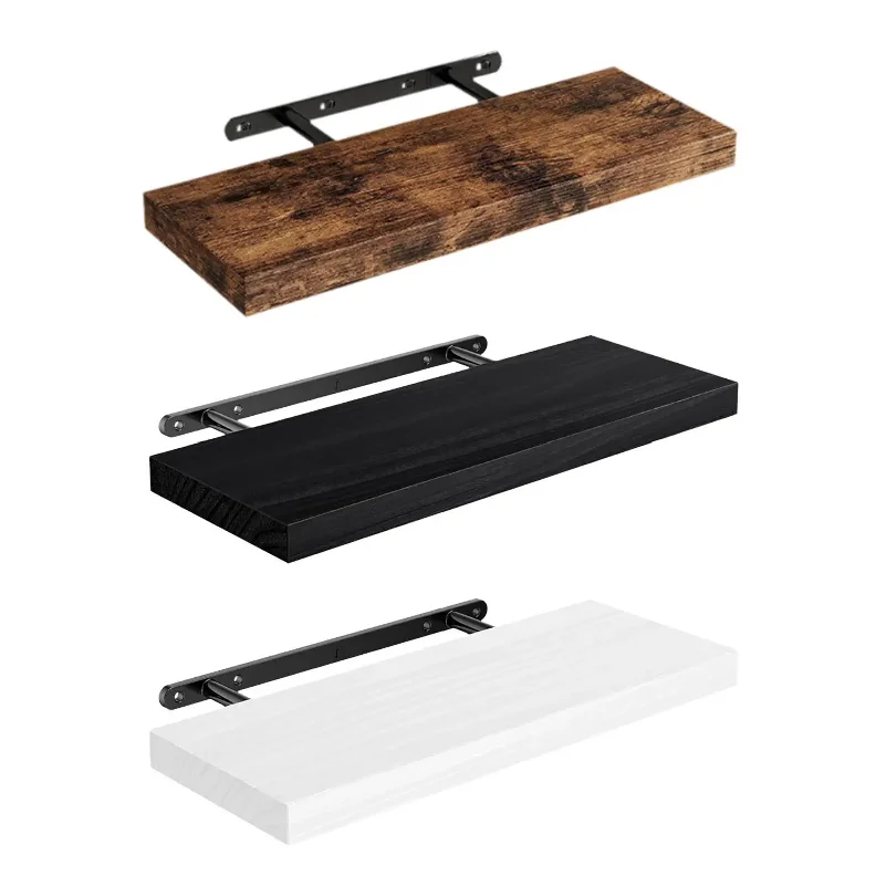 Floating Shelf for Wall Decorative Sturdy Multipurpose with Invisible Bracket for Living Room Nursery Kitchen Bathroom Books