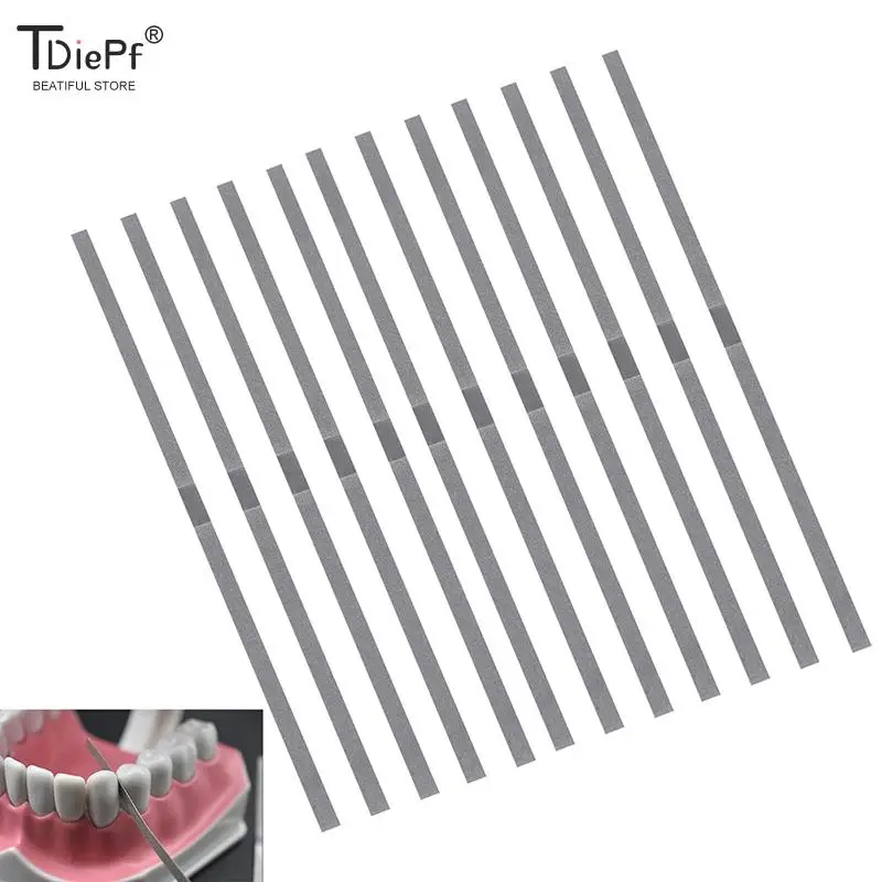 

12pcs/set Dental Metal Polishing Stick Strip with Alumina-Plated polishing Sanding Surface Dentist Whitening 4mm